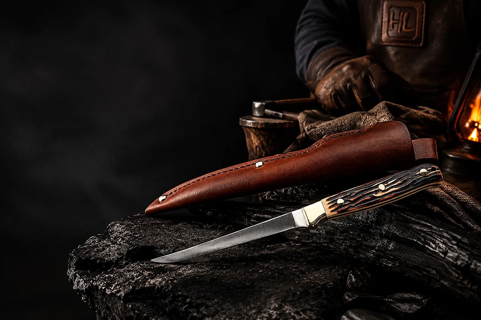 Branded outdoor knife prepared for premium OEM and ODM product programs